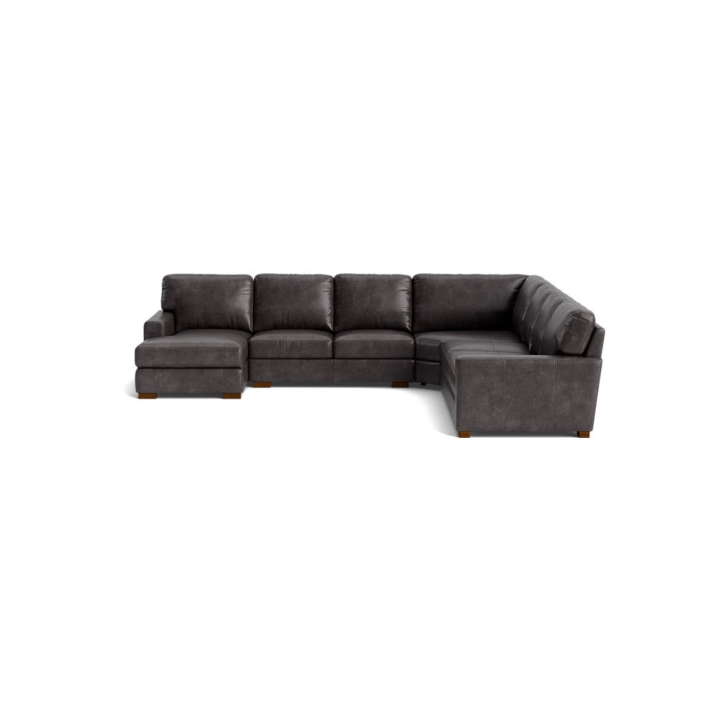 Durango leather sectional deals